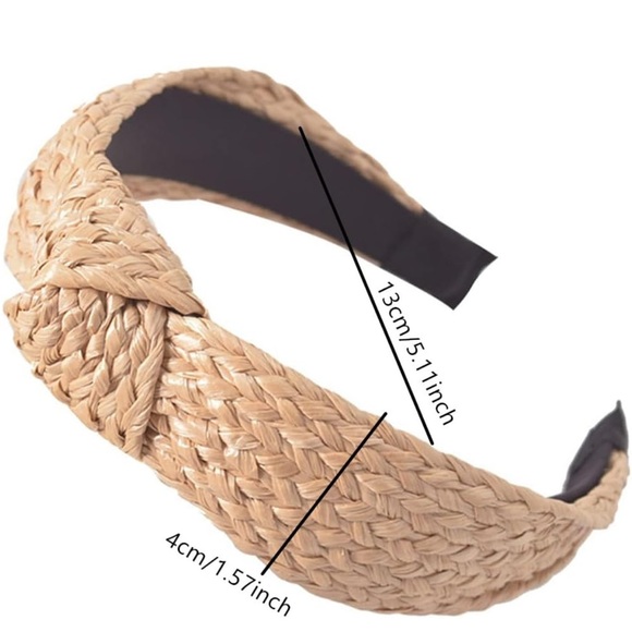 3 Pack Stylish Woven Headbands Set - Picture 5 of 6